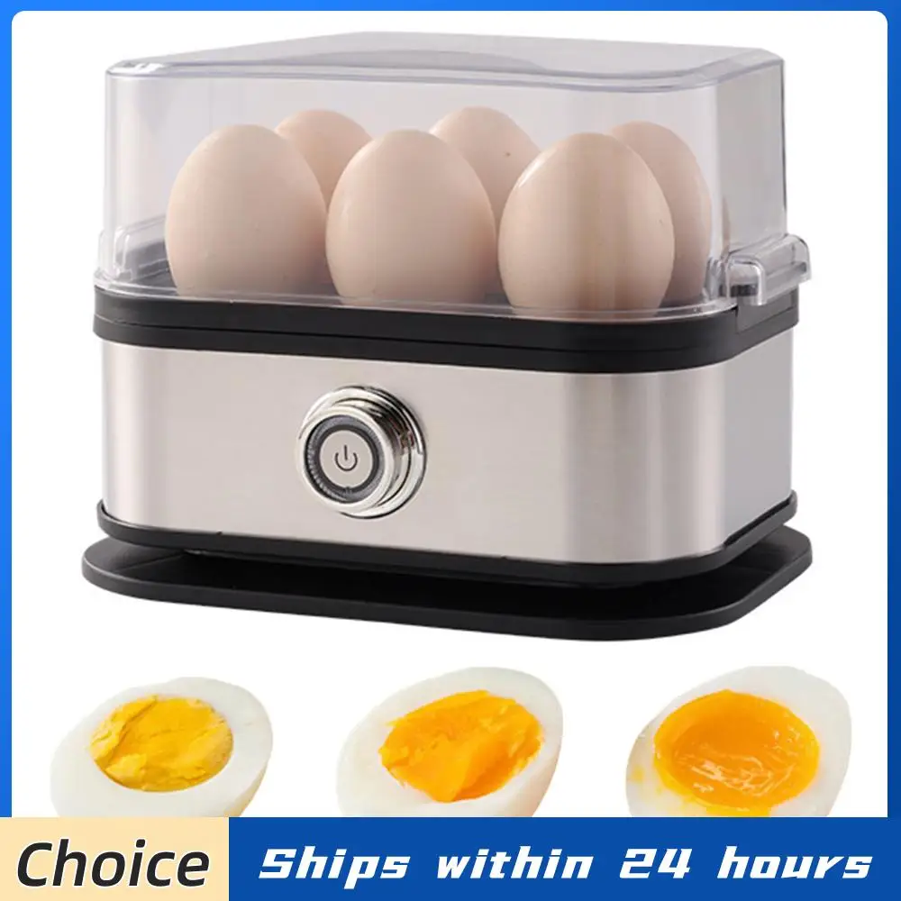 

Электрическая яйцеварка на 6 яиц с функцией пароварки для овощей, автоматическим отключением и быстрым приготовлением для завтрака