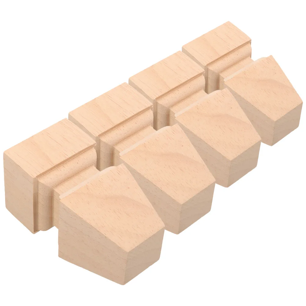

4 Pcs Wood Carved Furniture Legs European Style Sofa Table Chair Wood Furniture Legs Cabinet Replacement Couch Feet