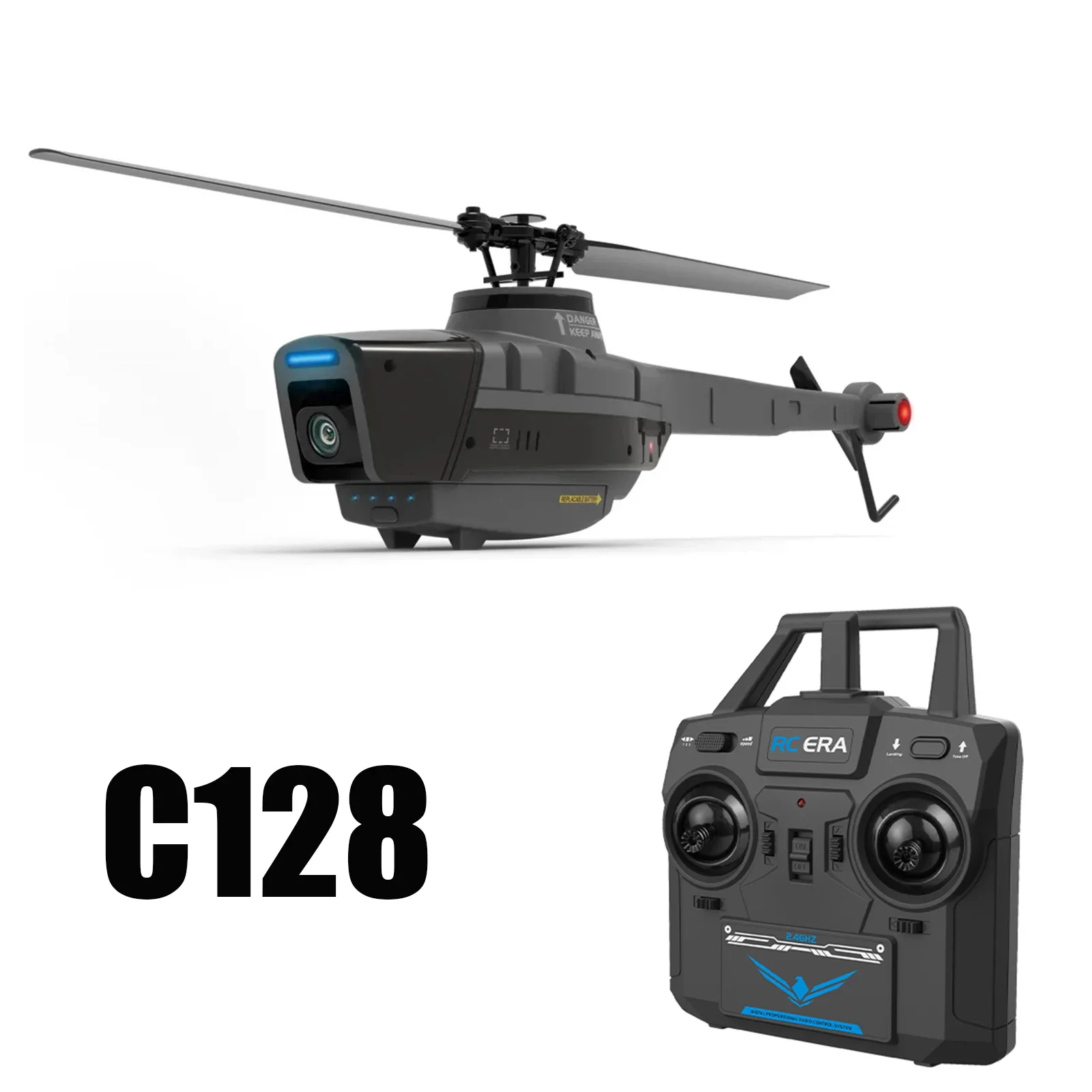 RC ERA C127AI C127 C128 2.4G 6-Axis الدوران استقرت Flybarless المهنية RC هليكوبتر 4ch التحكم عن بعد Aicraft للكبار #6