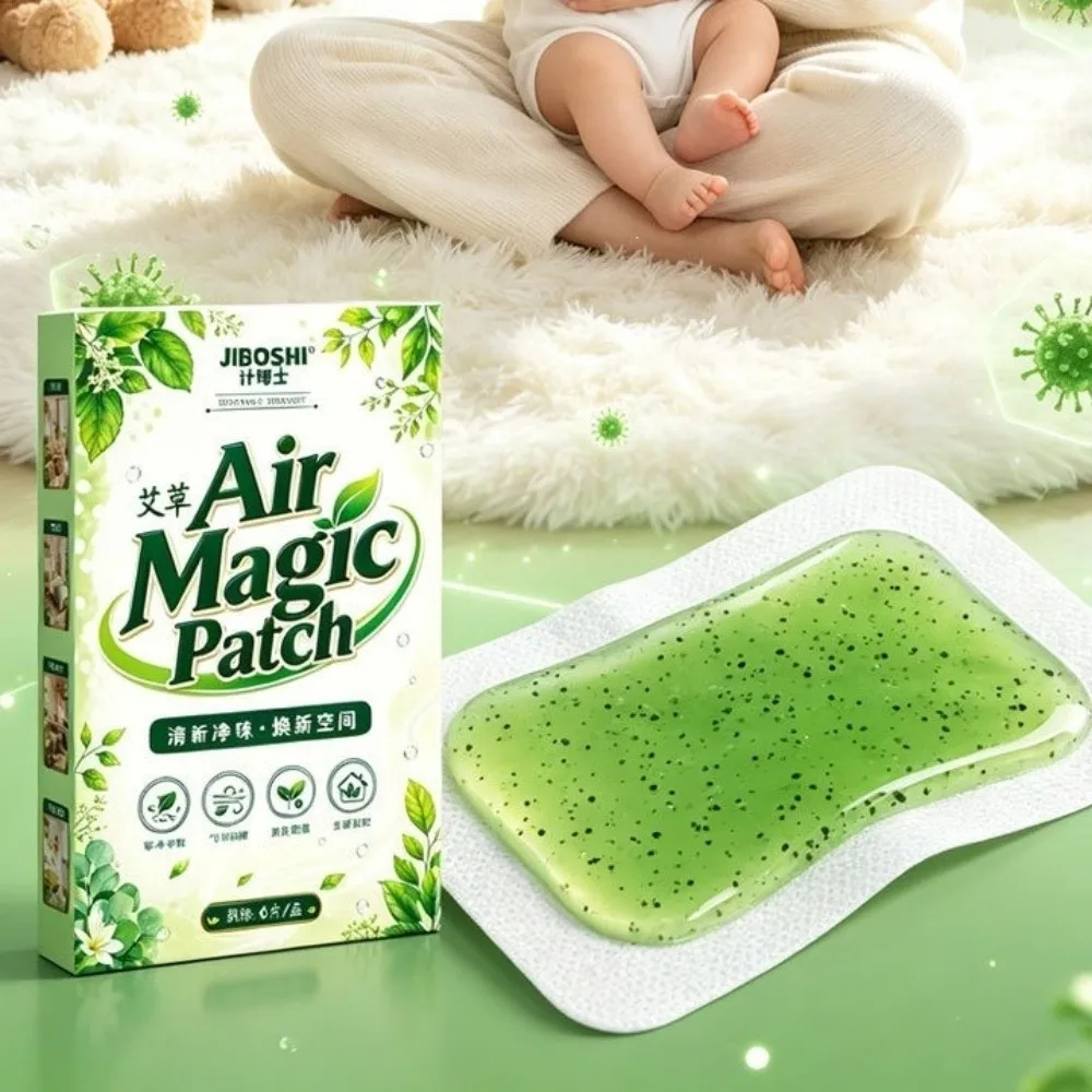 Green Patch Mold Purification Patch Long Lasting Scent Odor Removing Air Freshening Patch Peel and Stick