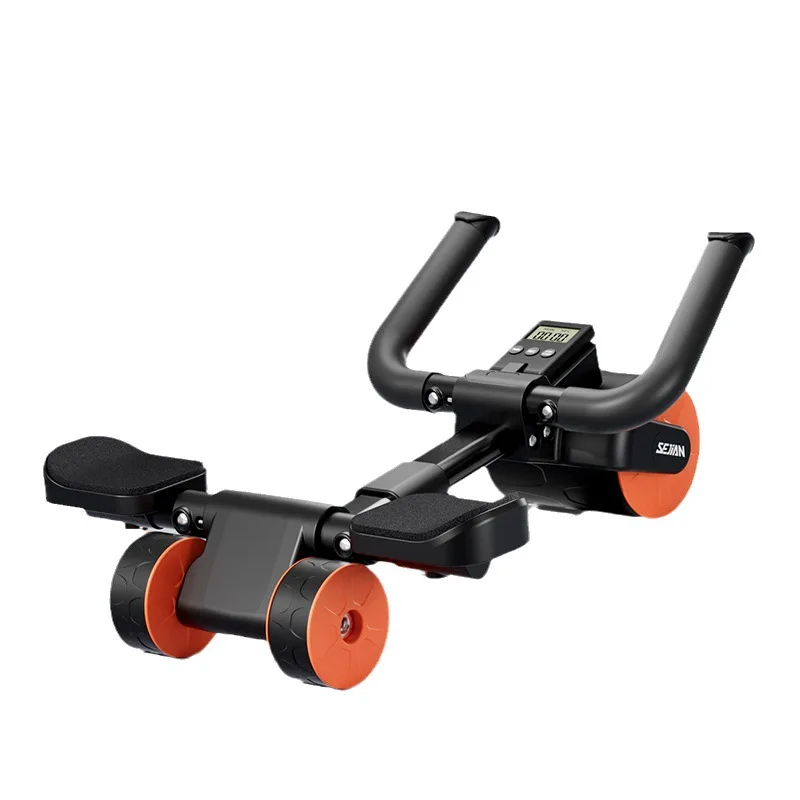 Durable Multifunctional Home ABS Abdominal Wheel Unisex Gym Equipment Elbow Support Abdominal Curl Exercise Beam