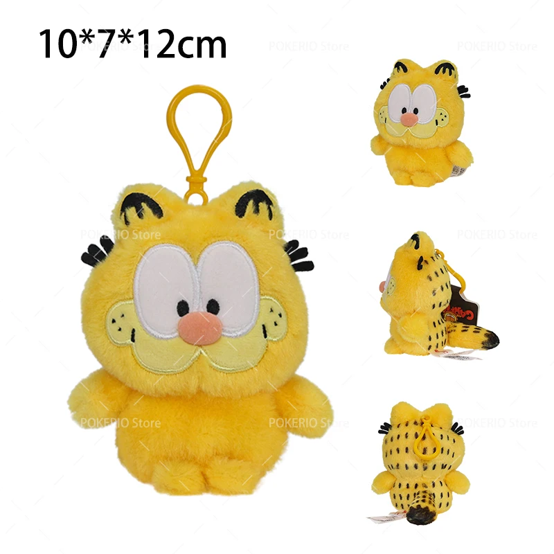 Originele Garfield Family Pluche Speelgoed Pizza Garfield Kat Tas Kawaii Odie Hanger Rugzak Decoratie Gevuld Anime Schattig Speelgoed