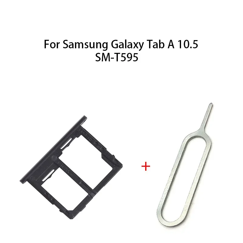 

GEFEBSI SIM & Micro SD Card Tray For Samsung Galaxy Tab A 10.5 / SM-T595