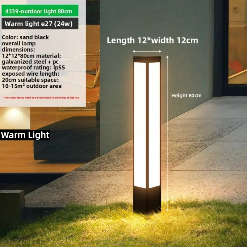 JUYU | Waterproof Outdoor Minimalist Design Landscape Light
