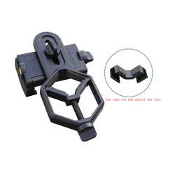 Cell Phone Holder Plastic Belt Shrink Sleeve for Attaching Telescope/Microscope Cell Phone Photo Holder Eyepiece Accessory