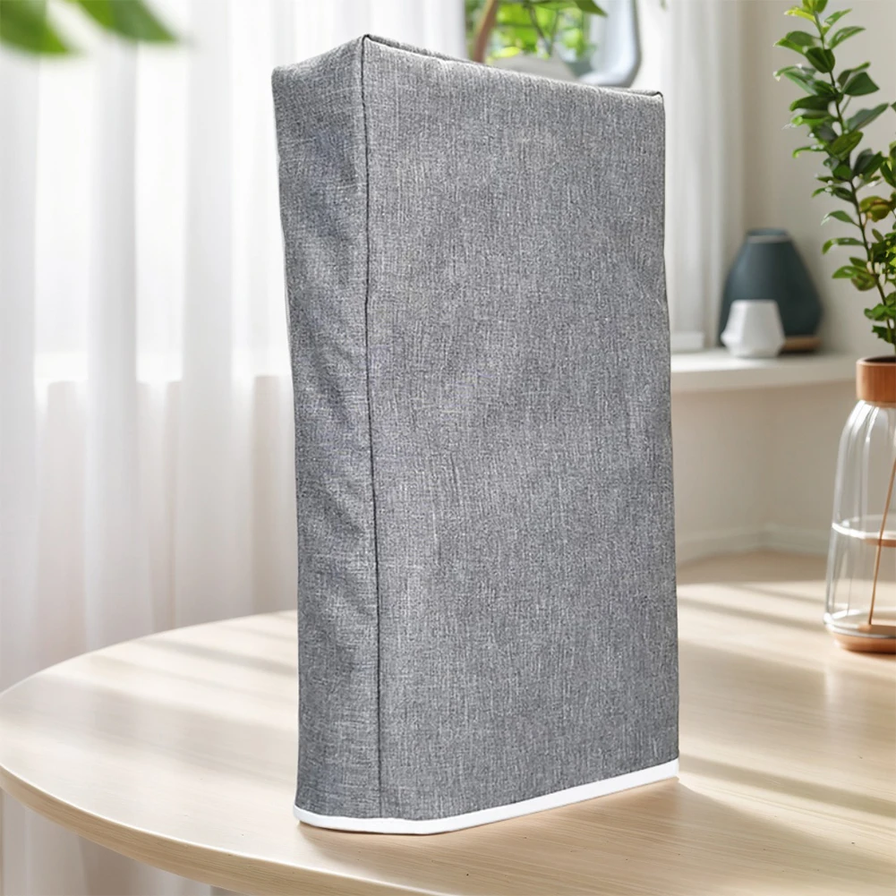 غطاء غبار عمودي لوحدة التحكم PS5 Pro 2024 الرقمية/القرص حامي الغبار المضادة للخدش الغبار الحرس 1680D أكسفورد القماش الغبار كم