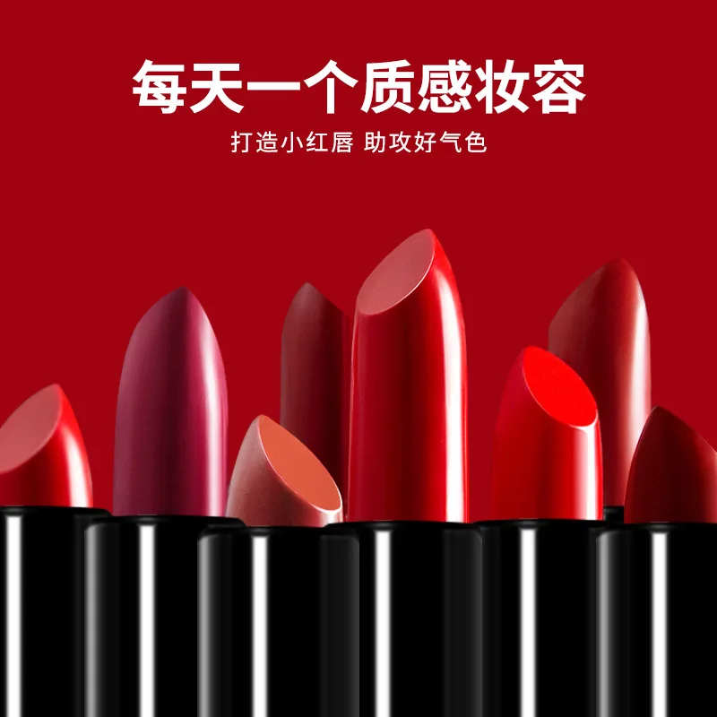 Vibely Grote Rode Lip Liefde Geheime Lippenstift Set Tien Kleuren Chinese Rode Geschenkdoos Hoogwaardige Matte Mist Lippenstift Lippenstift