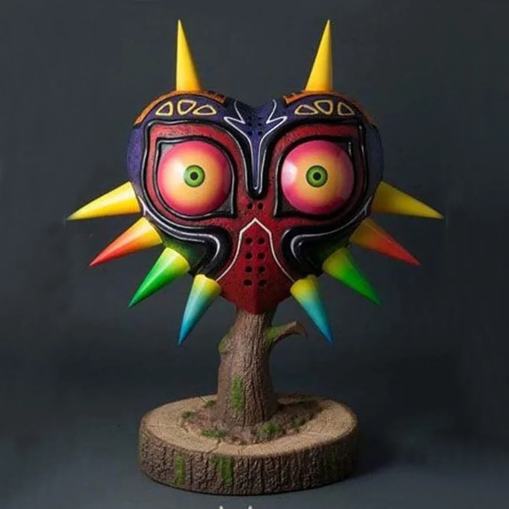 Zelda Majora's Mask Video Game Collectible Resin Figurine Statue Toy with Detailed Base