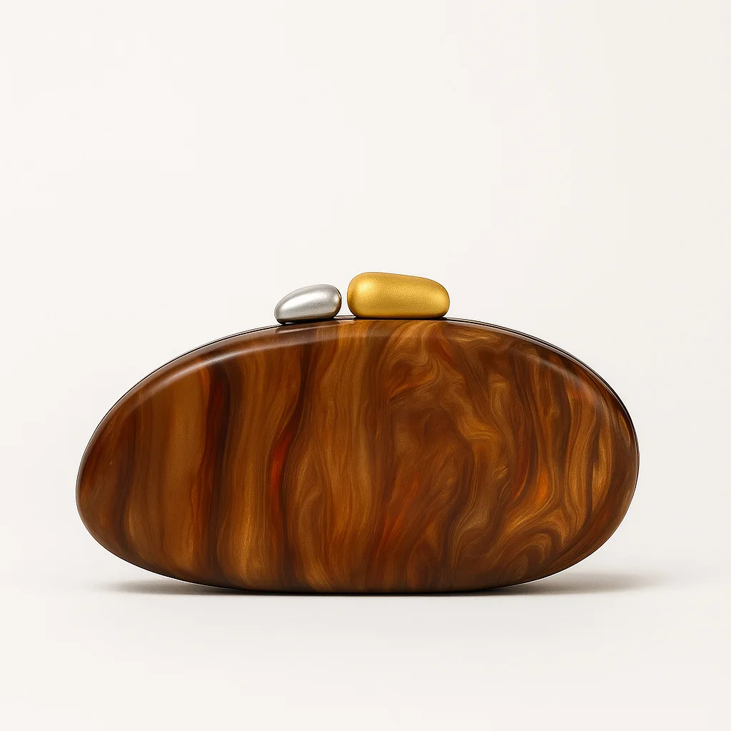 

Luxury Acrylic Banquet Bag Fashion Clutch Bag 2025 New Shaped Single Shoulder Diagonal Crossbody Bag Women Purse