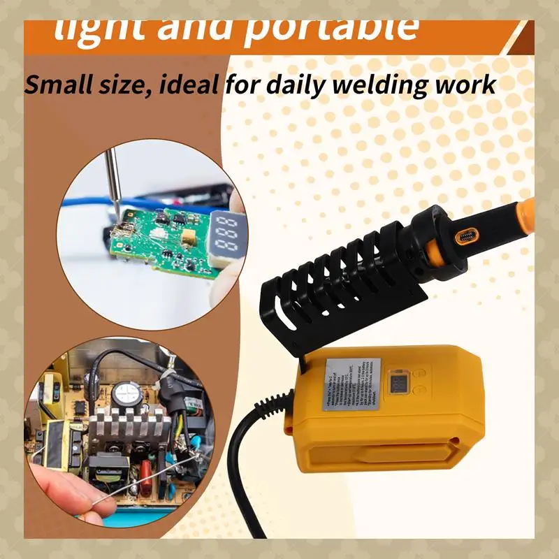 

AB45 60W Wireless Electric Soldering Iron 936 Ironhead For 18/20V Battery Welding Tool 300-510℃ Temperature Adjustable