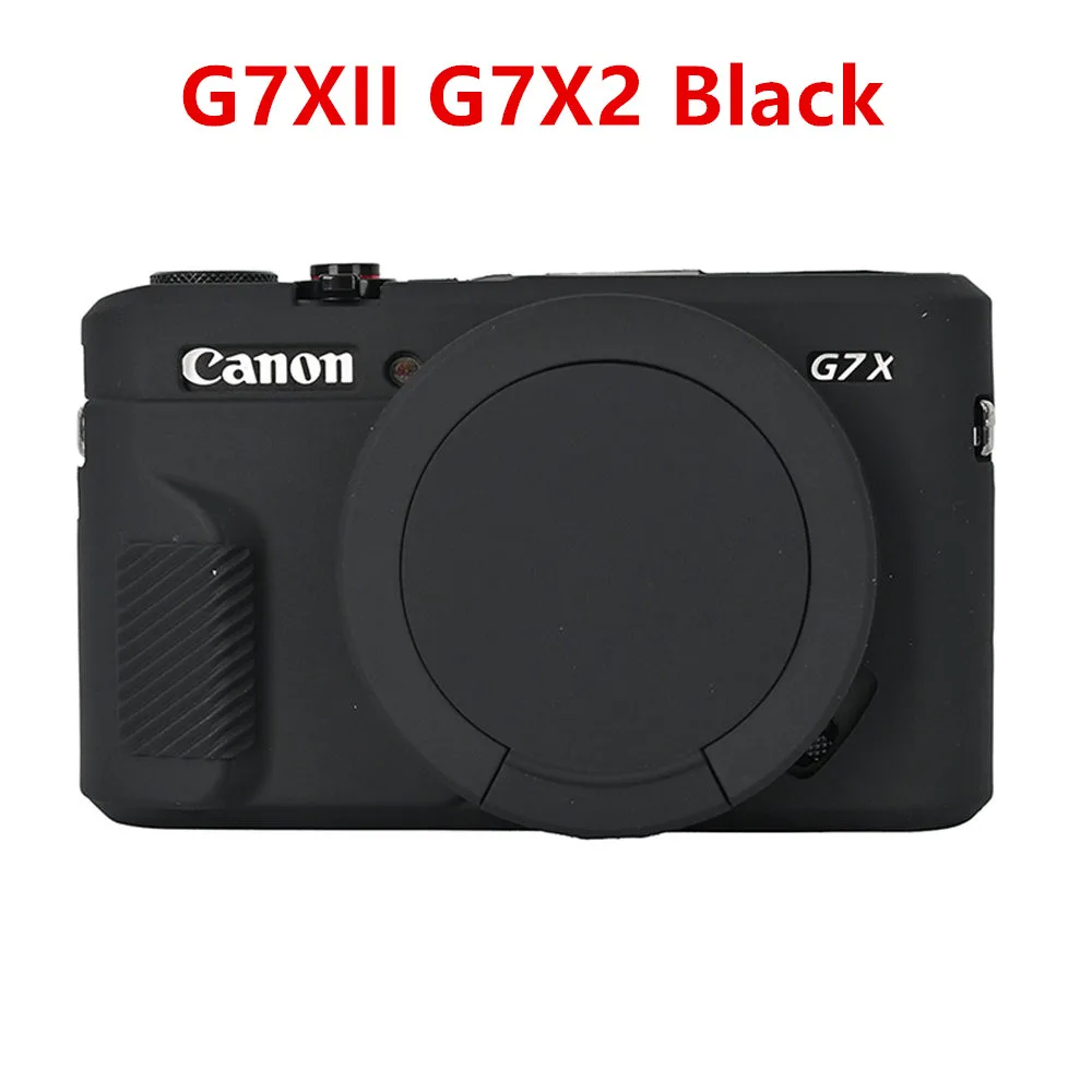 Soft Rubber Silicone Case for Canon PowerShot G7X Mark II III