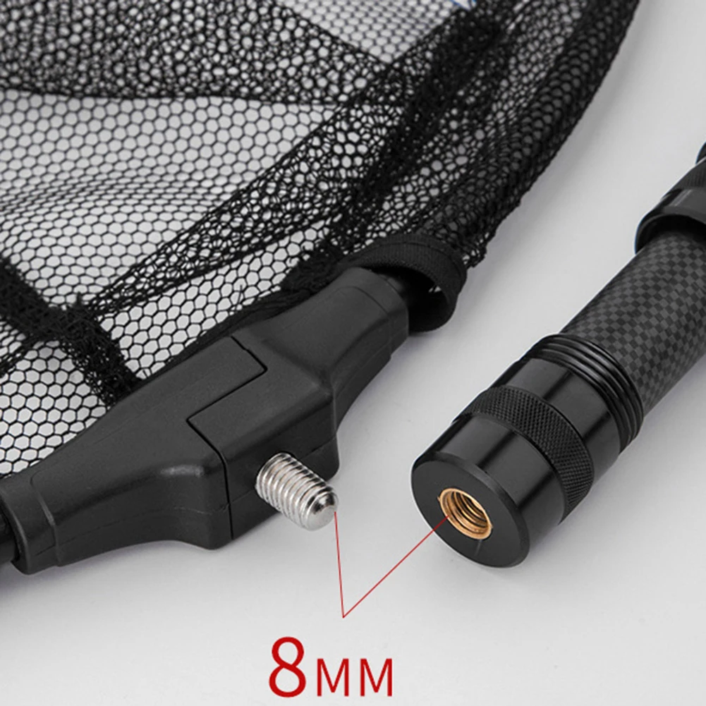 

Fishing Rod Kit 4/5/6m 46T Carbon Fiber Portable Ultra-hard Telescopic Folding Pole With 45cm Landing Net Fishing Accessories