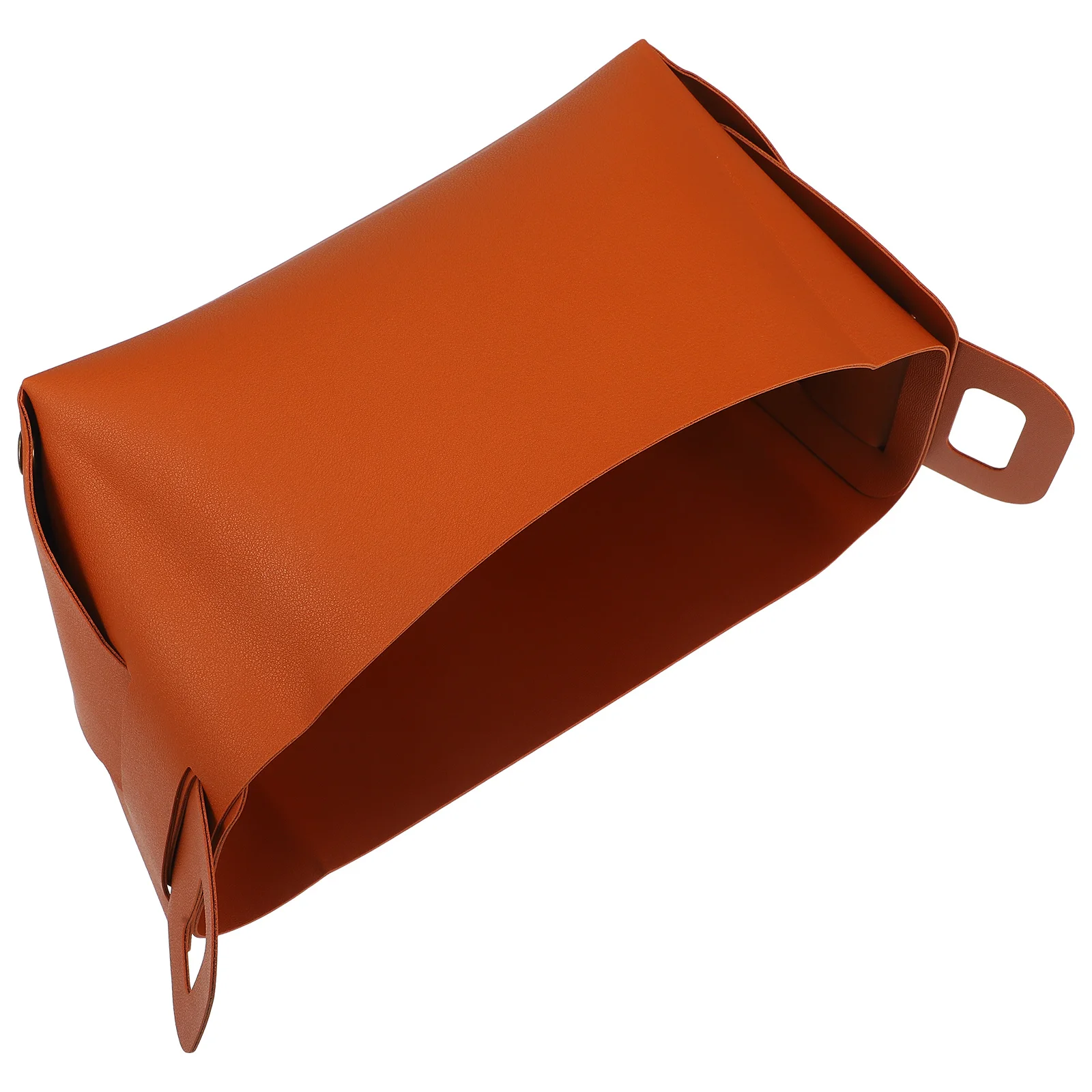 

PU Sundries Box Foldable Desktop Organizer Jewelry Coin Key Storage Tray Multifunctional Sundries Holder