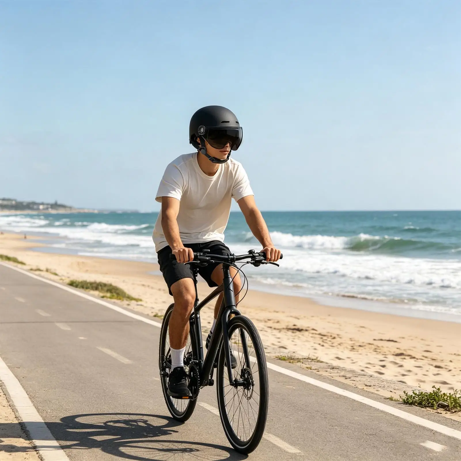 Bike Helmet Adult Sun Protection Adjustable Road Cycling Helmet For Cyclists Bikers Riders Daily Commute Trail Riding Club Rides
