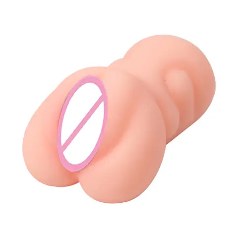 Realistic Female Torso Masturbator for Men, Soft Flesh Tone Silicone Butt Toy, Curvy Waist Hips, Male Pleasure, Discreet Package