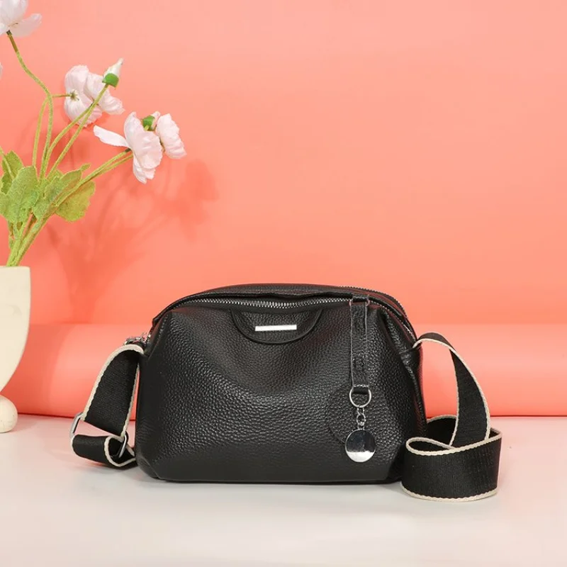 

Fashionable Women's Tote Bag Crafted From Fine Leather Featuring Casual Vintage Lightweight Soft Daily Refined Look​