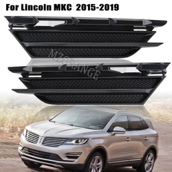 for Lincoln MKC 2015 2016 2017-2019 Fog Light Cover Car Accessories Front Bumper DRL Grille Foglights Headlights Frame Hole