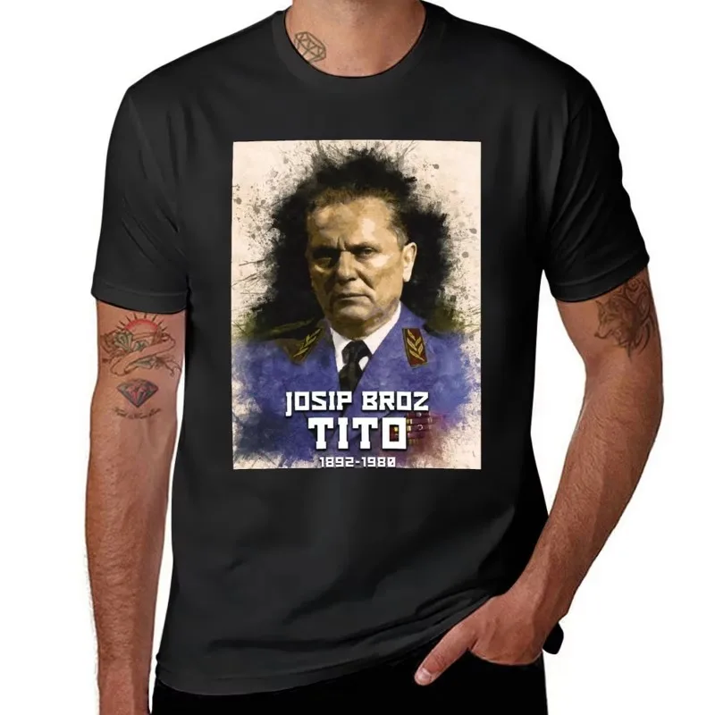 New Josip Broz Tito 1892 - 1980 the President of Yugoslavia SFRJ T-Shirt funny t shirts man clothes mens funny t shirts