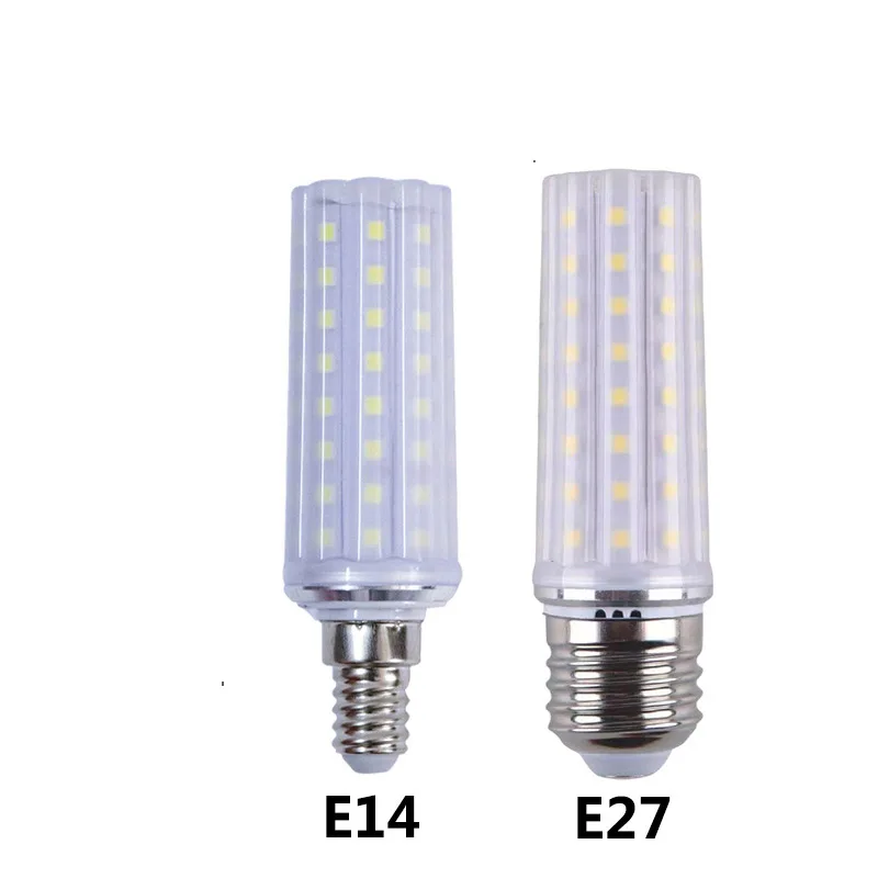 10pcs E27 E14 ED Corn Light 12w 18w LED Bulb Shadowless Bulb Household Pendant Lamp 3000k 4000k  6000k Three-color Changed  220v