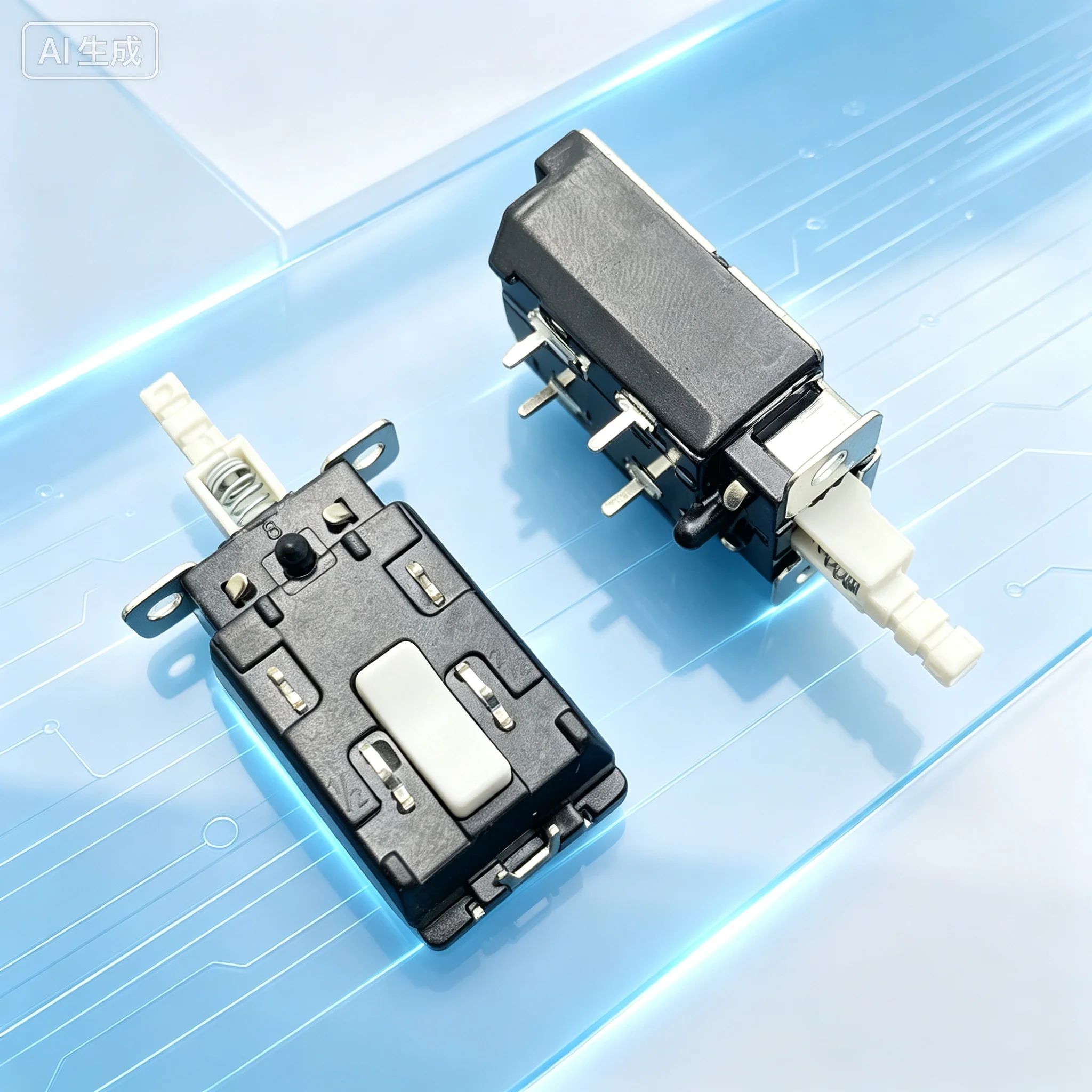 Reliable KDC-A11 Latching Power Switch 4Pin Push Button for JM  20pcs