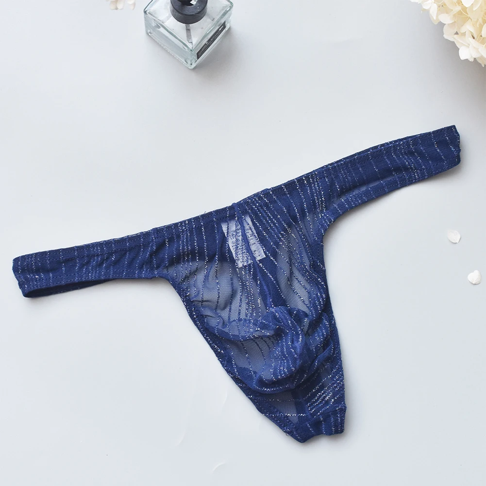 

Мужские сексуальные трусы, сетчатое прозрачное мягкое нижнее белье с низкой посадкой, U-образное выпуклое нижнее белье для геев, мужские сексуальные трусы, быстросохнущие трусы для мужчин