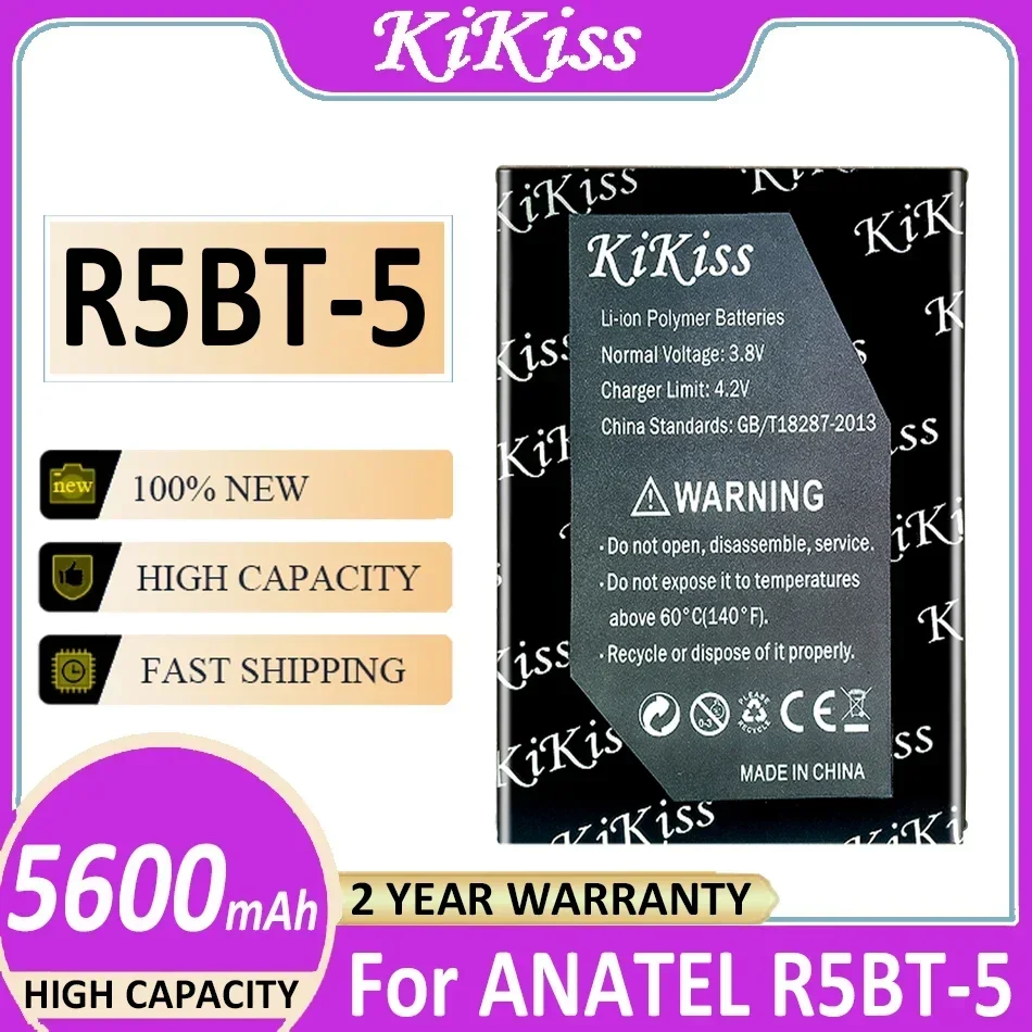 

Аккумулятор KiKiss R5BT5 5600 мАч для OUKITEL C23 Pro C23Pro/для ANATEL R5BT-5 мобильный телефон Bateria