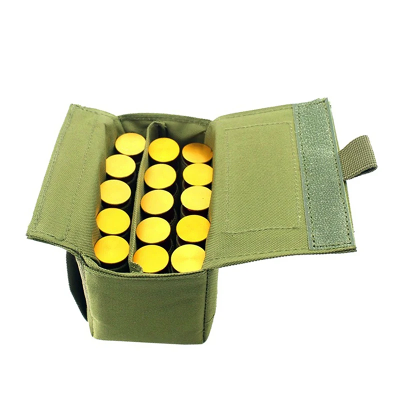 Taktische Molle Magazin Reload Nylon Beutel 15 Runde Shotshell Reload Halter Taille Pouch Mag Tasche