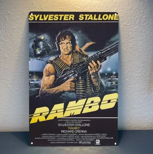 Sylvester Movie Metallposter, Blechschild, 20 x 30 cm, Plakette aus Aluminium
