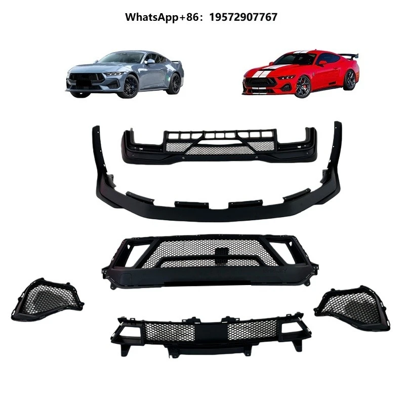 High Fitment  Body Kit for 2024  Front Bumper Grille Lip Car Bumper Bodykit