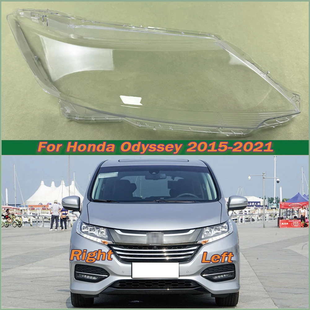 

Для Honda Odyssey 2015-2021 корпус противотуманных фар прозрачная лампа налобный фонарь лампа налобный козырек Замена оригинальных линз из оргстекла