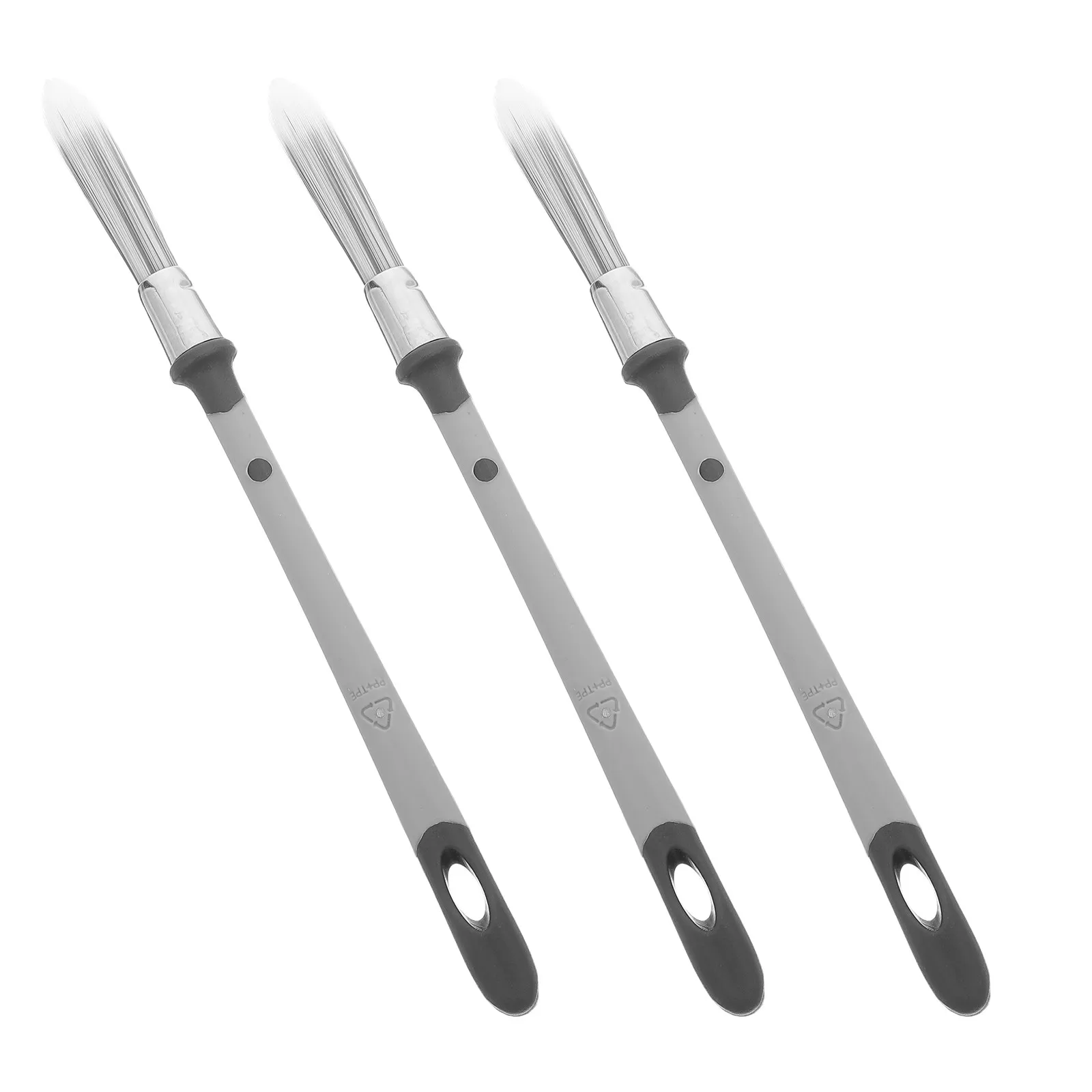 3 pcs Brush Paint Painting Tool Wall Halloween Christmas New Year Fine Tip Paint Brushes Detail Paint Brushes Set Pointed
