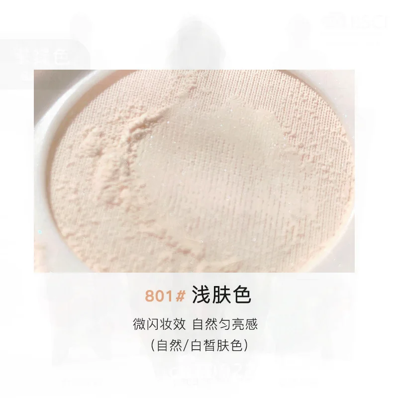 Gogo Tales Dance Maquillaje en polvo - Control de aceite Corretivo en polvo de pastel duradero resistente al agua y al sudor para un tono uniforme de piel blanco
