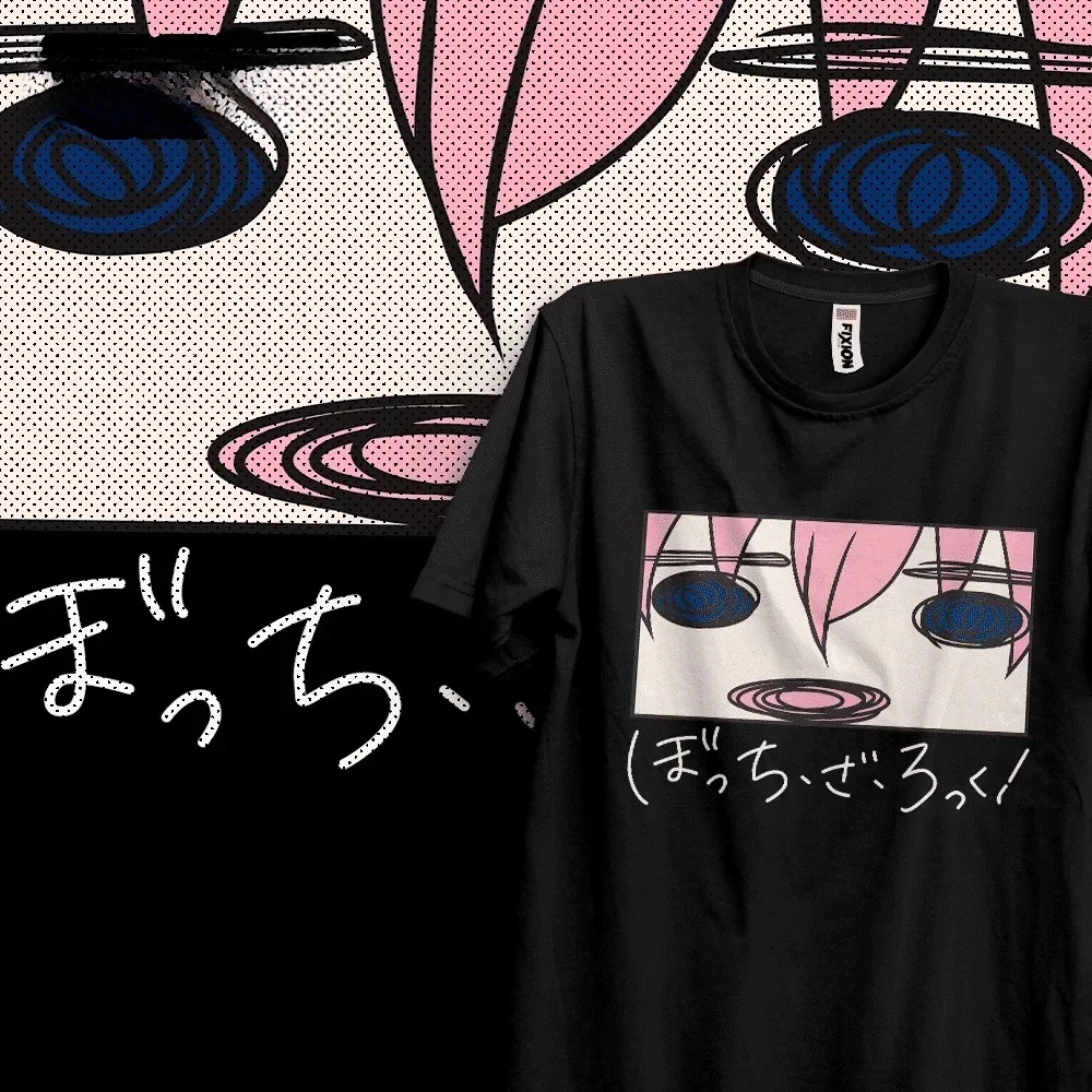 

Manga T-shirt Bocchi The Rock – Marzo Anime Tee Harajuku Men Clothing Oversized T Shirt Graphic T Shirts Streetwear