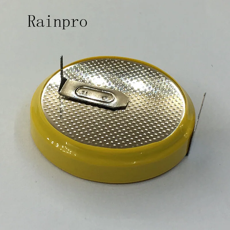 2PCS/LOT  CR2450 with pins 3V coin cell  2450 lithium battery