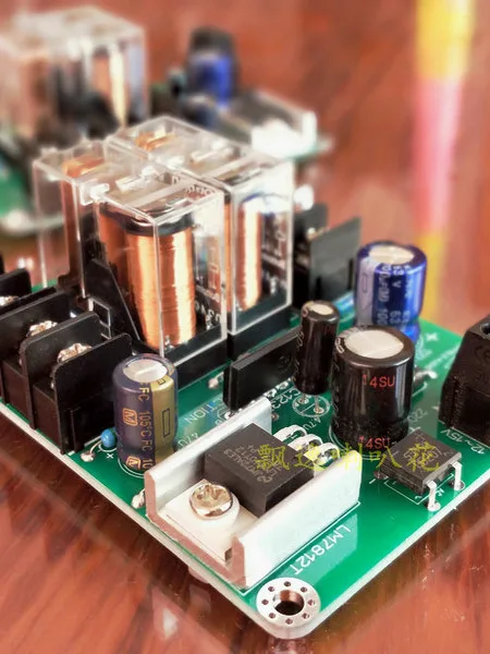 16A Omron Relay Speaker Protection Board Based on UPC1237 Design
