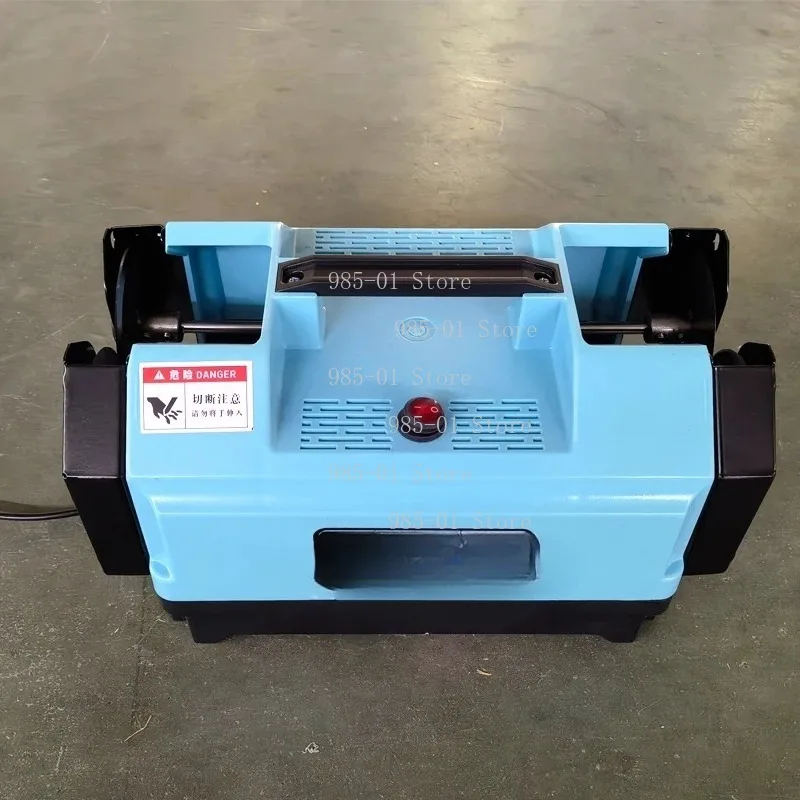 Electric Garlic Root Shear Machine Double Side Cutter for Garlic Stem and Whisker Trimming