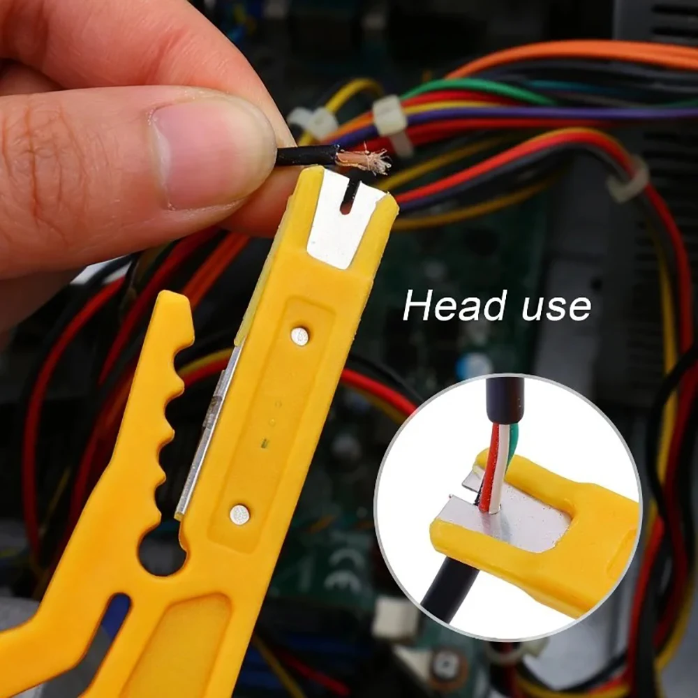1PC Wire Stripper Knife Crimper Pliers Crimping Tool Cable Stripping Wire Cutter Multi Tools Cut Line Multifunctional Hand Tools