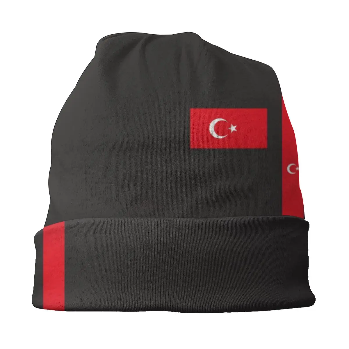 Turkey Flag Bonnet Femme Hip Hop Knitted Hat For Men Women Autumn Winter Warm Turkish Leader Mustafa Kemal Ataturk Beanies Caps