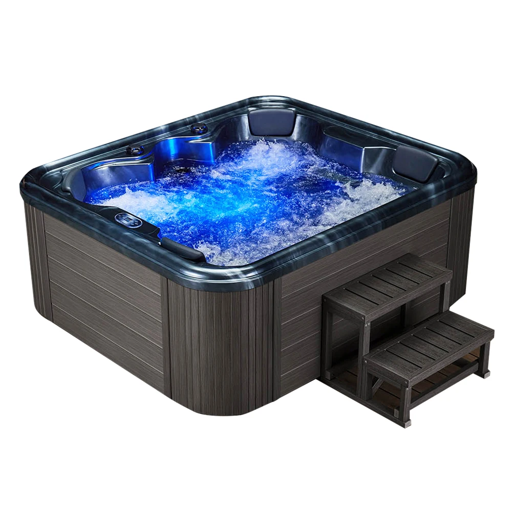 &c Freestanding Deep Seated Body Massage Hot Balboa Spa Manual Whirlpool Outside Outdoor Spa Tub