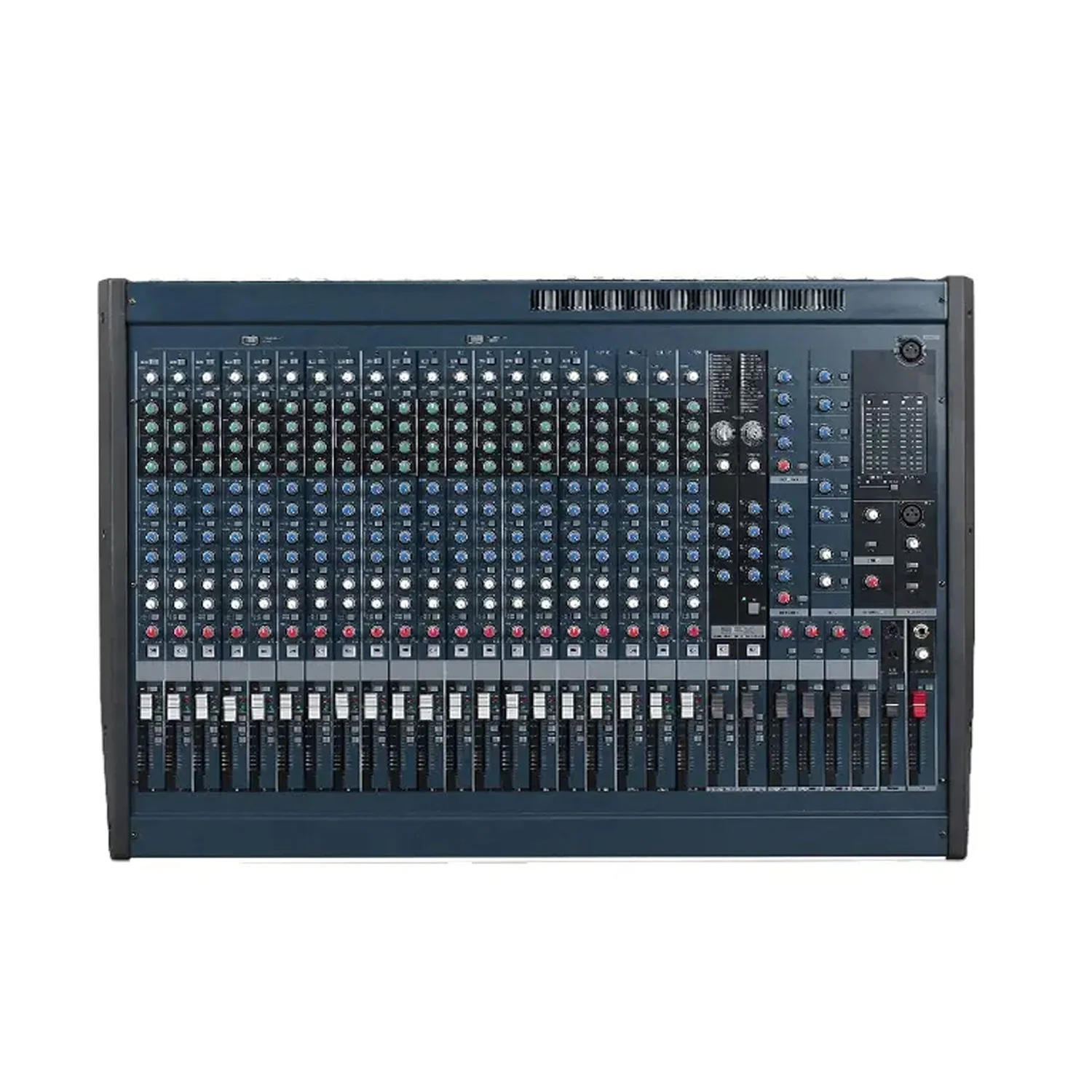 24-Channel Professional Audio Mixer for Karaoke DJ Video & Lighting with Digital Effects Processor