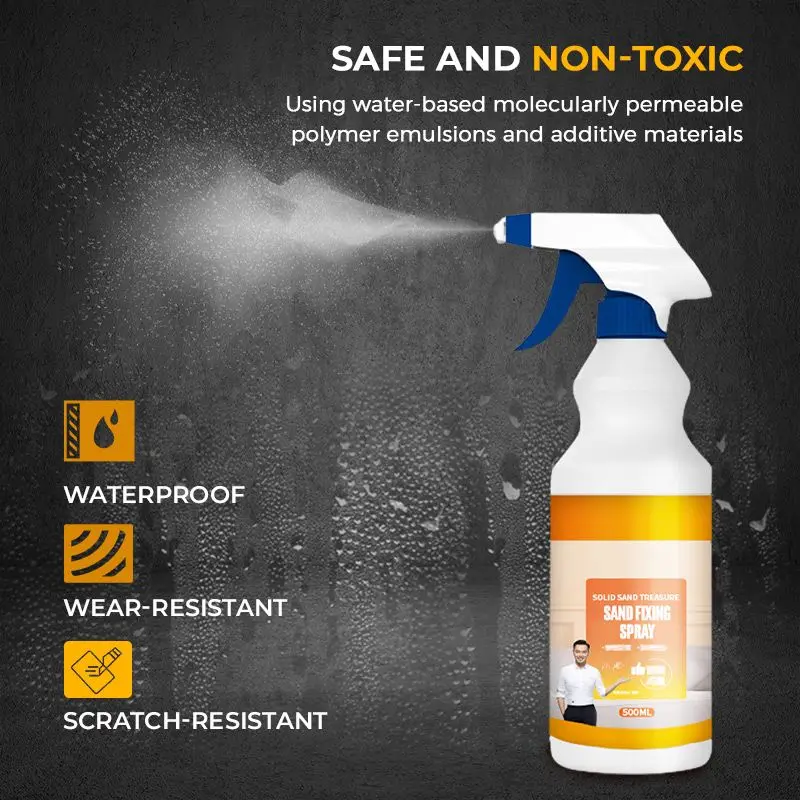 Sand Fixing Agent Wall Protection Spray Pavement Wall Repair Glue Wall Crack Repair Agent Wall Peeling Graffiti Gap Repair Tool