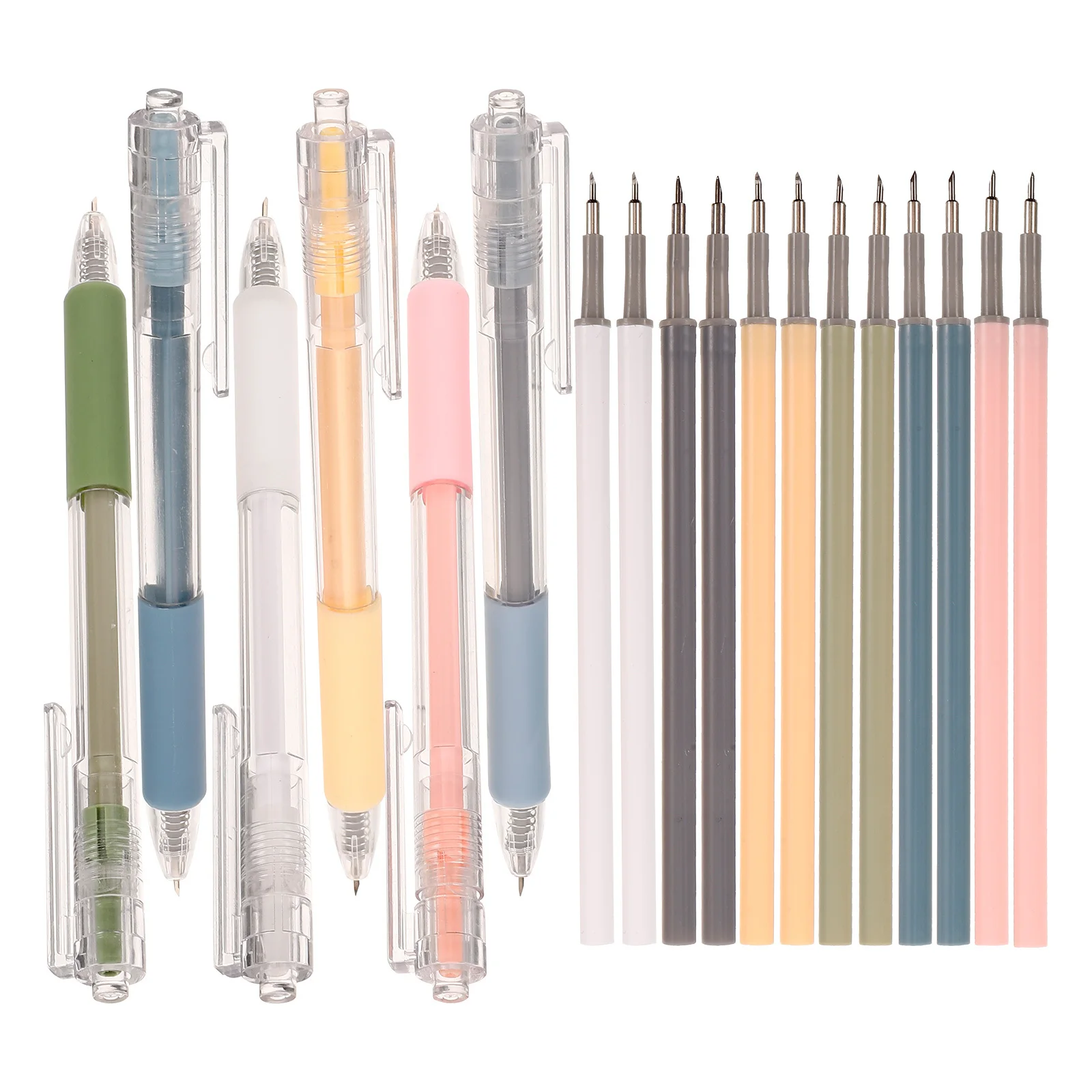 

1Set Pen Style Multi-Purpose Cutter Durable Paper Slicing Tool for Office Scrapbooking DIY Craft and School Pencil Cutter Pen