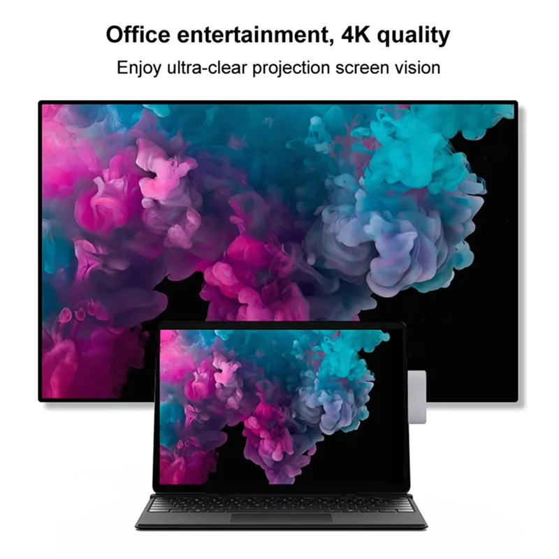 L52A-зарядное устройство для ноутбука PD 4K-совместимый высокоскоростной адаптер-адаптер для Microsoft Surface Pro 8