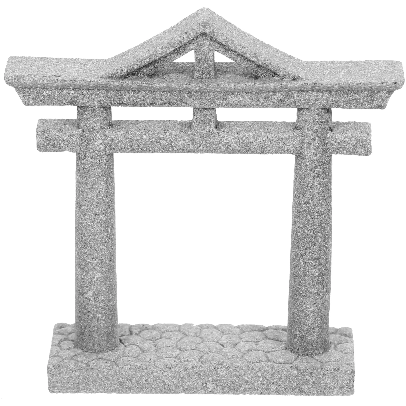 بوابة يابانية مصغرة الزينة السلس حساسة الحرفية لخزان الأسماك حوض السمك حديقة ديكور بوابة ديكور #5