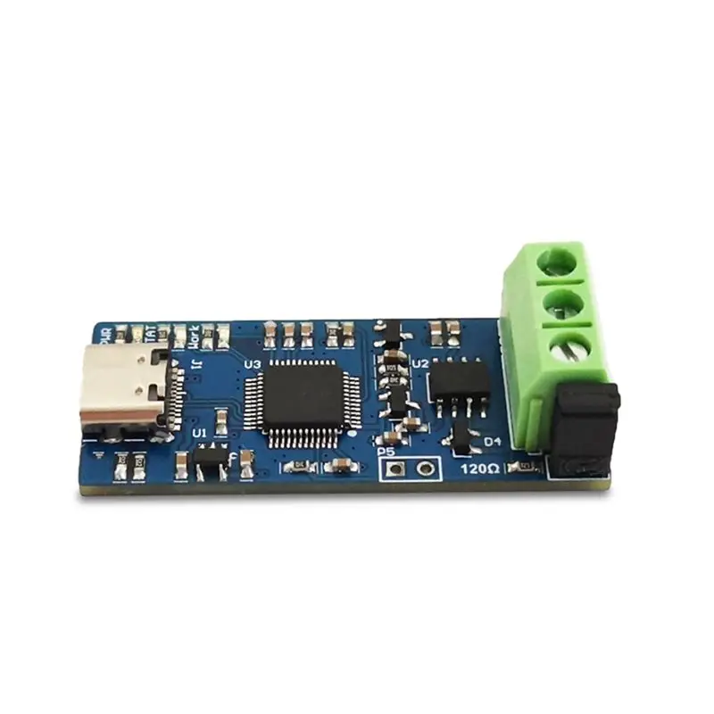 AEE3-USB To CAN Module Support CAN Portable CAN Bus Analyzer V2.0 Version Multifunctional Convenient Module
