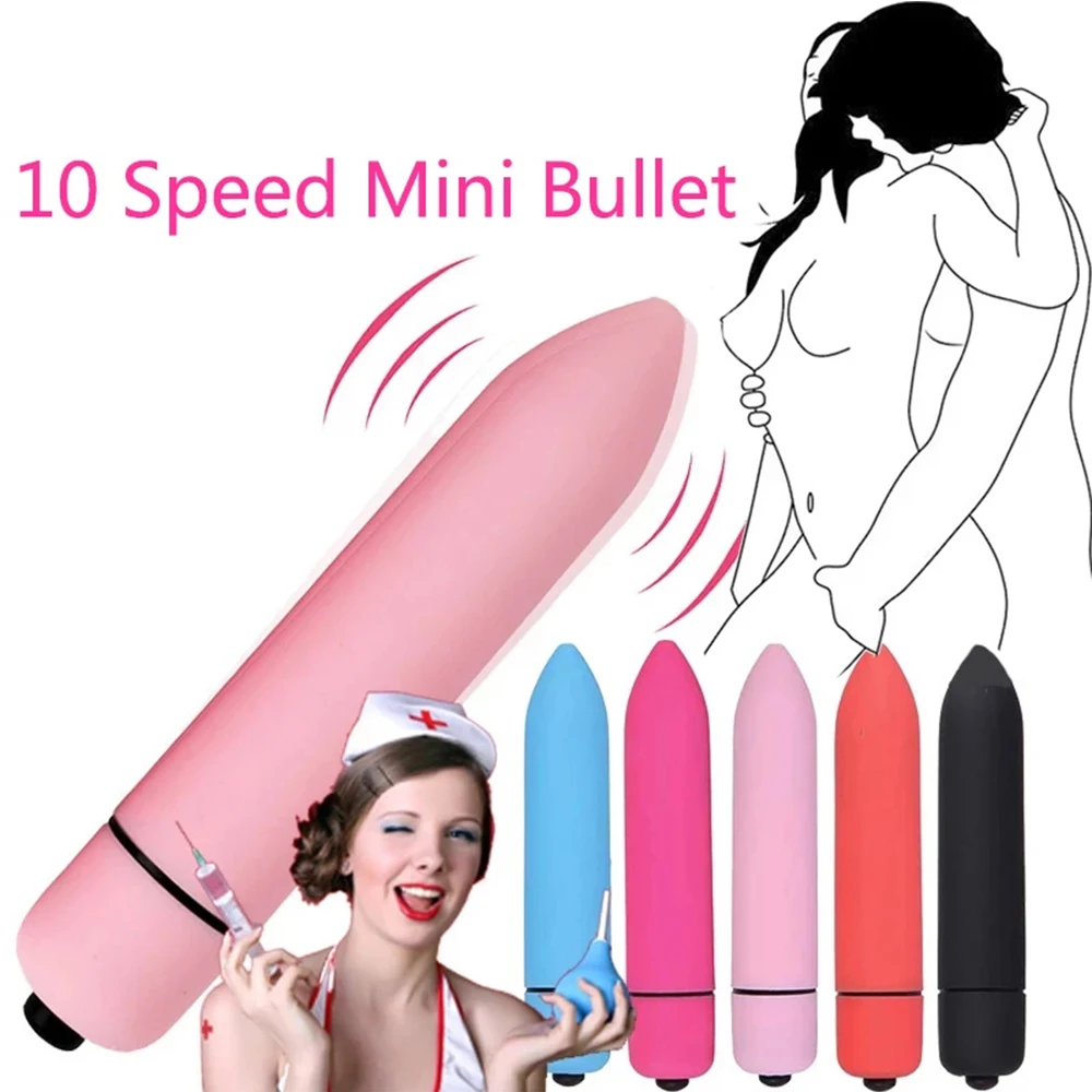 Mini Dildo Vibrador Vagina Bullet Vibrator Sex Toys Vagina Prostate Massager G-spot Masturbator Sex Toys For Women Men Sex Shop