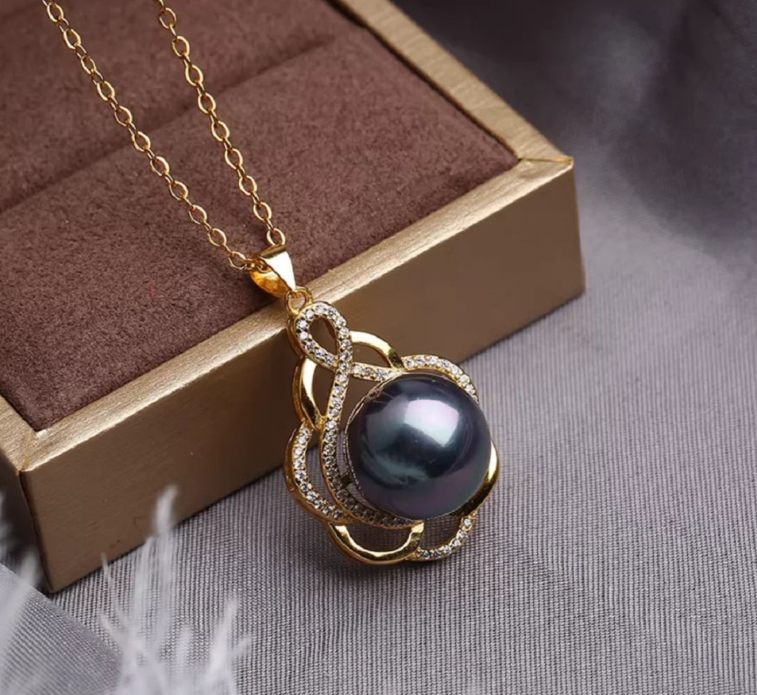 

Bestselling pendant/natural pearl pendant 18 inches, picture paired with AAA11-12mm-925s silver