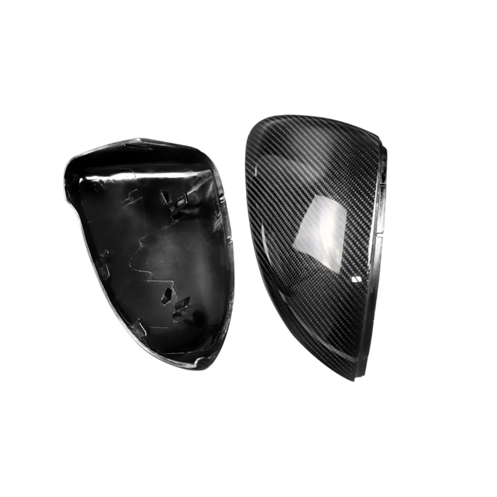 Real Carbon Fiber Mirror Cover Caps Direct Replace for VW Golf MK7 GTI TSI 14-17