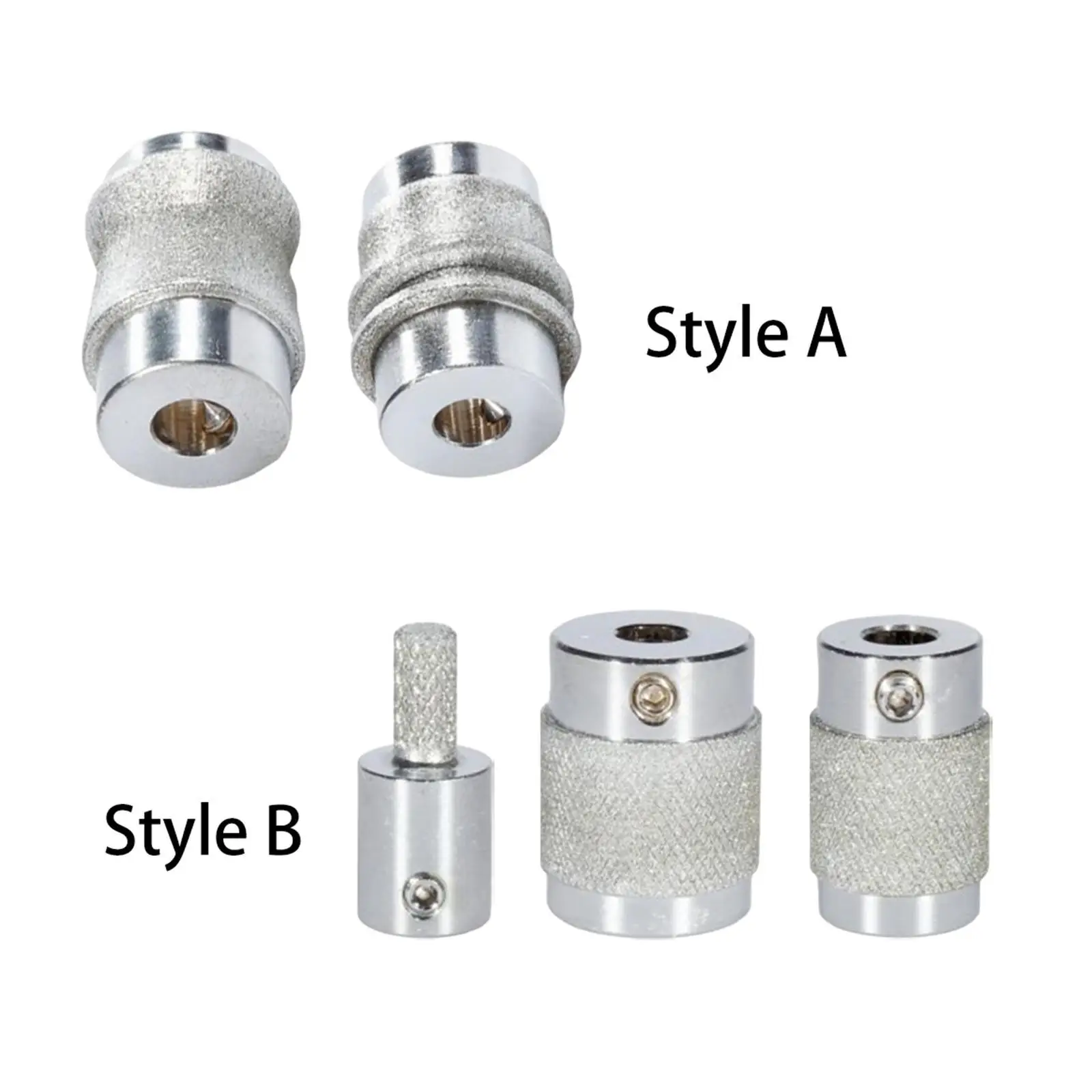 

Glass Polishing Tool with Diamond Grinding Bits in Three Sizes