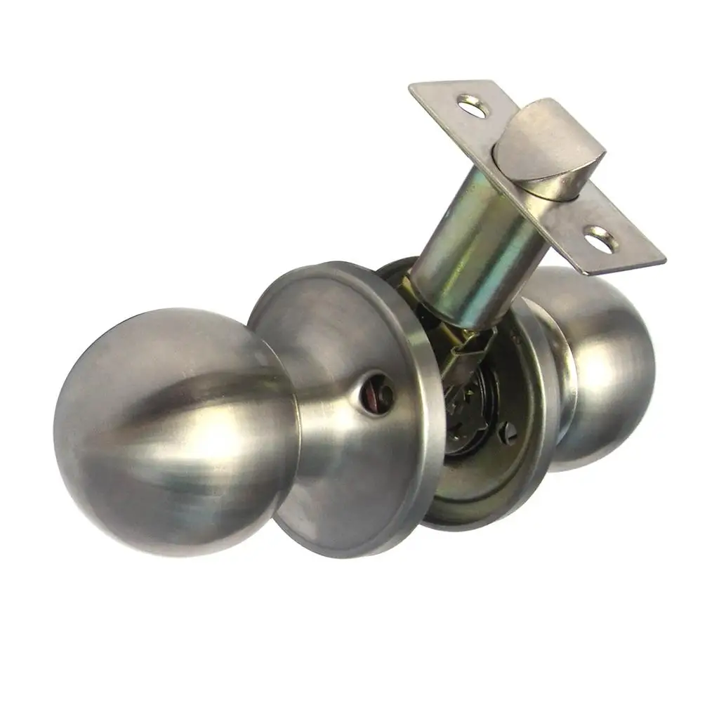 

Набор ручек для внутренней комнаты, медный материал, матовый никель, серебряная отделка, ручка рычага прохода для домашних дверей